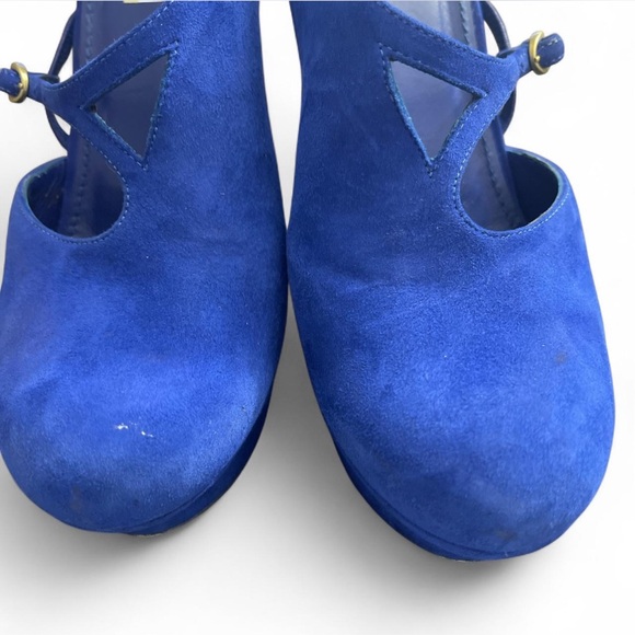 YSL suede platform heels - Picture 3 of 8